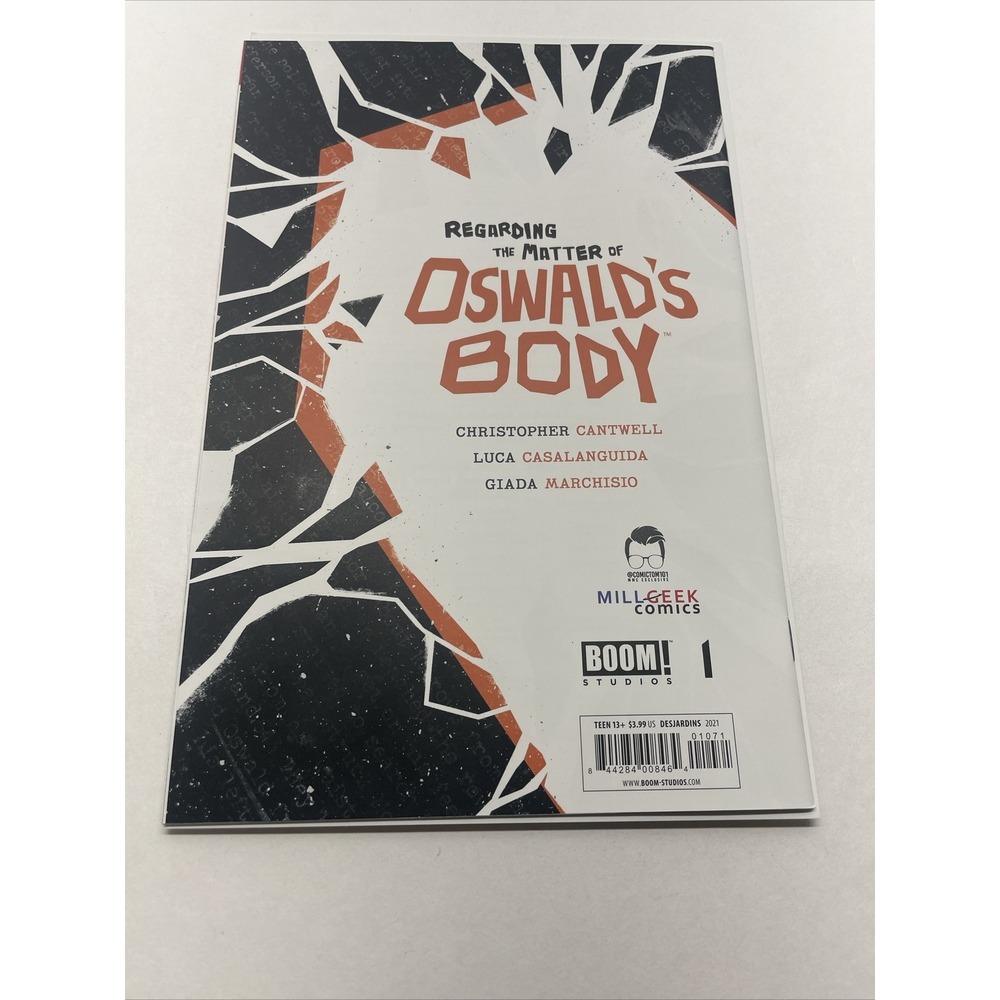 Regarding The Matter Of Oswald's Body # 1 - ComicTom101 - Desjardins Variant - Picture 7 of 11